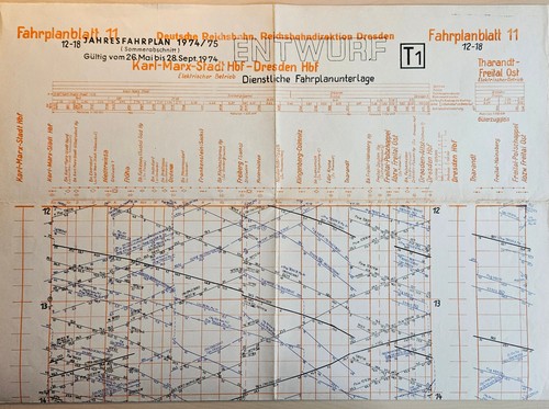 Bildfahrplan karl marx stadt - bildfahrplan, karl-marx-stadt