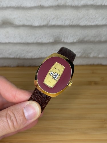 Lanco vintage scheibenuhr - vintage,