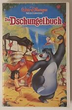 Walt Disneys Das Dschungelbuch VHS Videokassette