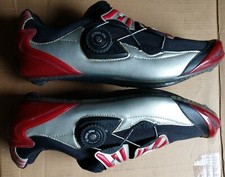 Pearl Izumi Carbon Rennrad MTB Schuhe Gr. 45 28,5 SPD SL Look Time Fahrradschuhe
