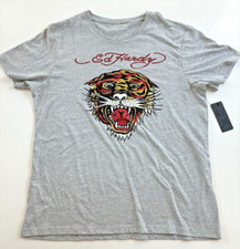 Ed Hardy Tiger Grafik T-Shirt