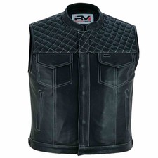 Motorrad leder weste Biker