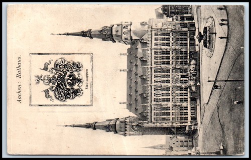 Postcard aachen - postcard,