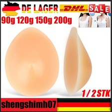 1/2x Silikonbrüste Transgender Brustprothesen BH-Einlage Silikonbusen Travestie.