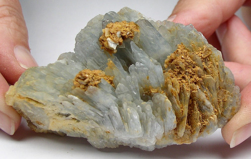 Baryt blau steinbruch - blau,