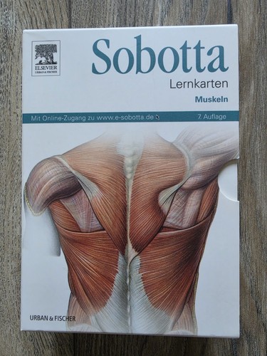 Sobotta lernkarten muskeln - lernkarten, –