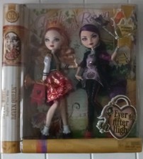 Ever After High  Apple White und Raven Queen Set, School Spirit Puppen Neu OVP
