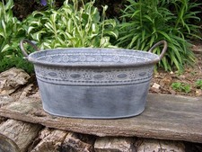 Pflanzkübel Ornament oval NEU