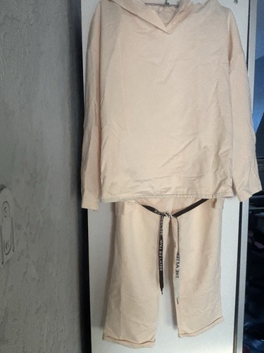 Hausanzug damen creme gr - hausanzug,