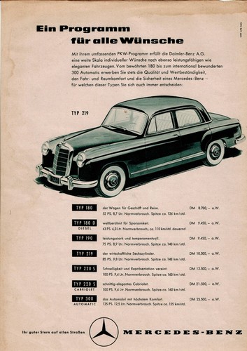 Original werbung der 50er - werbung,