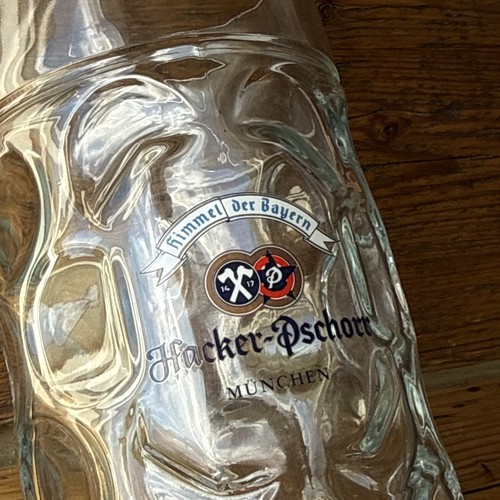 Glas bierkrug maßkrug - 1,