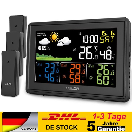Lcd funk wetterstation mit - mit, 3