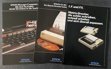 EPSON Computer-Prospekte -