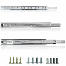 2, 3, 4, 5, 10 Schienenpaare Schubladenschienen Teleskopschienen Voll/Teil auszu