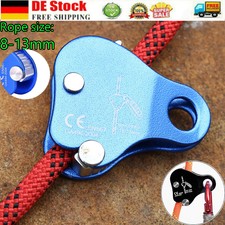 Klettern Steigklemme Seilklemme Handsteigklemme Sicherungsgerät für 8-13 mm DHL