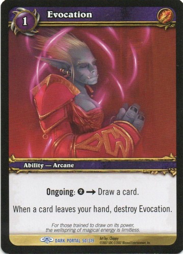 World warcraft ccg through - world, of