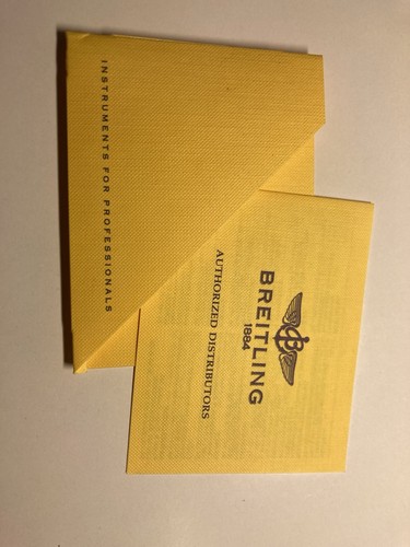 Breitling booklet anleitung - booklet,