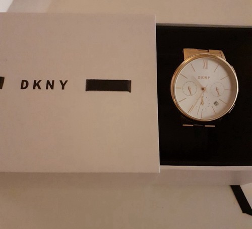 Dkny damen uhr edelstahl - uhr, –