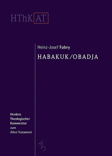 Obadja habakuk heinz josef - |, heinz-josef