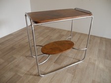 Bauhaus Stahlrohr Tisch Regal