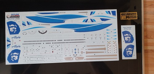 Decal alaska dreamliner - decal, boeing