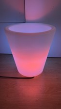 Beleuchteter Blumentopf