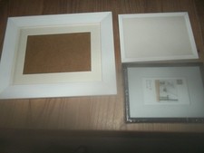 Bilderrahmen Konvolut Stück teilweise neu  Aufstellen o. hängen schwarz und weiß