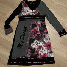 My design Paris Damen Kleid Patchwork 44