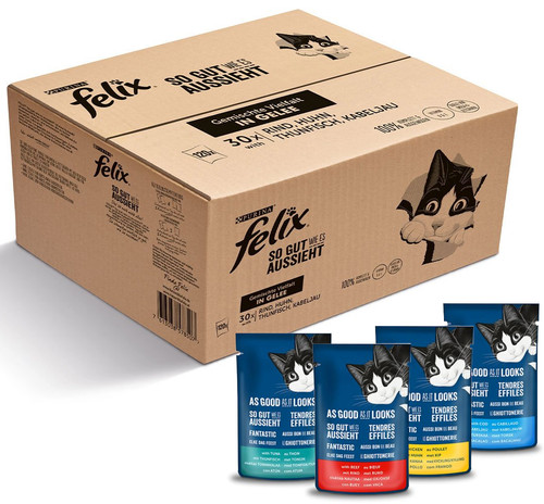 Purina felix katzenfutter nass - purina,