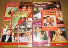 18 Romantik- und Liebesromane, Serien gemischt 4x 3er Band, 6 Romanhefte bk352