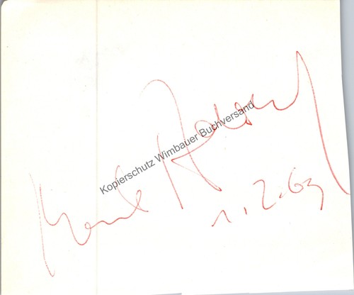 Original autogramm michael - autogramm,