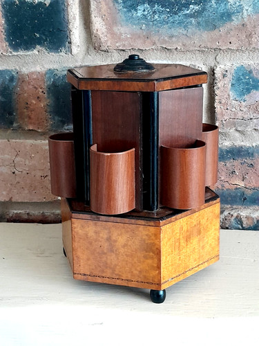 Antike art deco spieluhr - deco,
