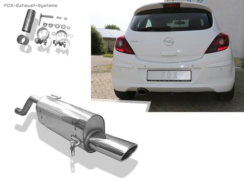 Edelstahl sportauspuff opel - edelstahl,