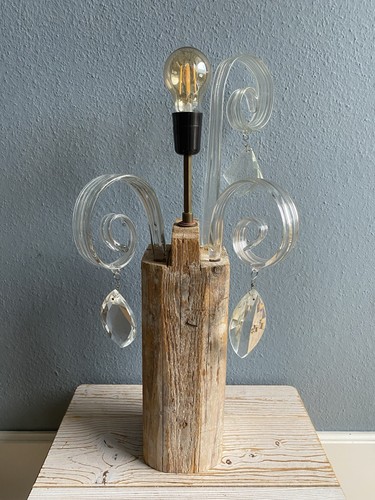 Upcycling tischleuchte lampe - upcycling,