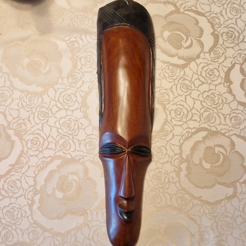 Deko wandmaske holz gesicht - deko-wandmaske,