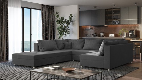 Wohnlandschaft sofa andro - wohnlandschaft,