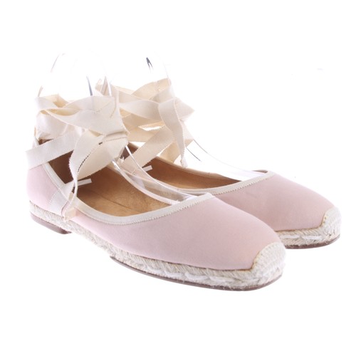 Espadrilles hermès rosa weiß - hermès,