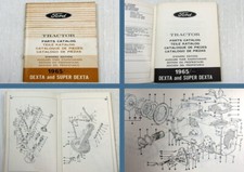 Ford Dexta Super Dexta Traktor Ersatzteil Bildkatalog Catalogue De Pieces 1965