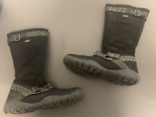 Naturino coole Biker Stiefel Rainstep Gr. 37 schwarz Nieten Rain Step gefüttert