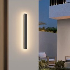 LED Outdoor Lange Wandleuchte Lampe Führte WandLicht Villa 30-100cm Außenleuchte