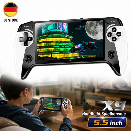 Handheld spielkonsole 6000 - x9,