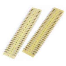 2pc 300x56mm Terminal Tag Turret Board 56lug für Tube Amp DIY Copper Point e