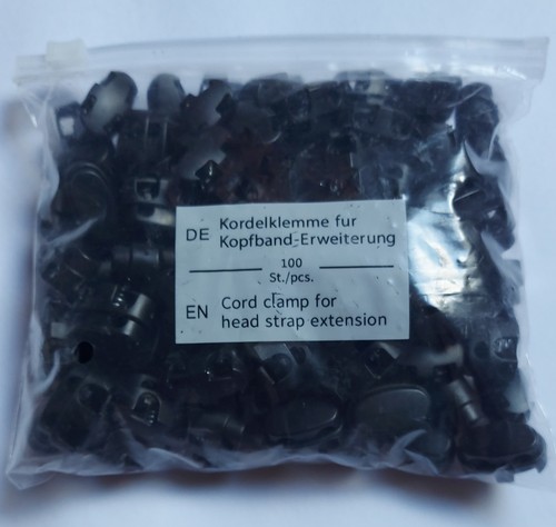 100 stück kordelstopper - 100,