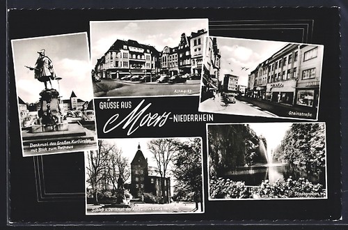 Moers niederrhein - ak,