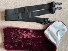  2  Geigenkasten Rucksackgurte gepolsterter Schultergurt / Samtabdeckung Geige