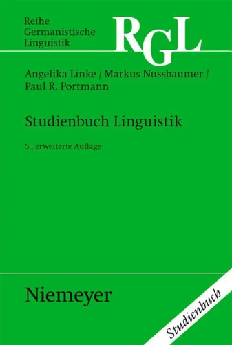 Studienbuch linguistik - studienbuch,