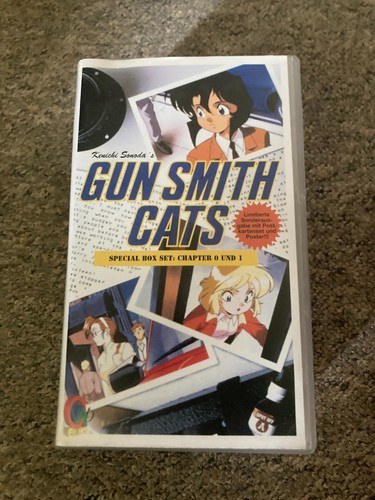 Gun smith cats vhs - cats,