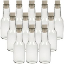 12 x leere Glasflasche 150 ml