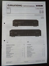 Original Service Manual  Grundig  CD 360 CD 435