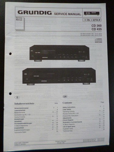 Original service manual - original,